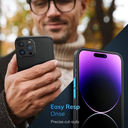 Vista 3 de ORIbox Funda magnética compatible con iPhone 14 Pro Max [probada contra caídas de grado militar y compatible con MagSafe], ultradelgada platino
