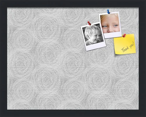 Vista 30 de PinPix ArtToFrames - Tablón de anuncios de corcho personalizado (16.0 x 10.0 in, acabado de lona, enmarcado en negro satinado (PinPix-1926)