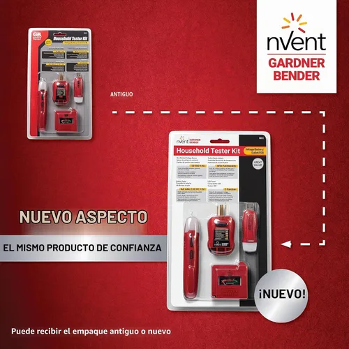 Vista 2 de nVent GARDNER BENDER GK-5 Kit de probador eléctrico para el hogar