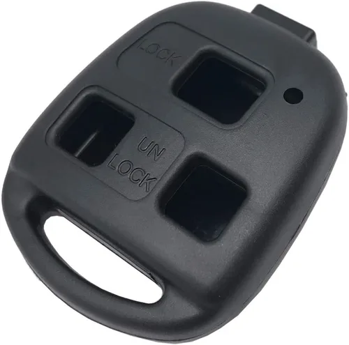 Vista 4 de Funda de repuesto para llavero de 3 botones para Toyota Land Cruiser Prado Camry Corolla para Lexus ES GS GX is LS LX RX SC GX470 ES300 ES330 ES250
