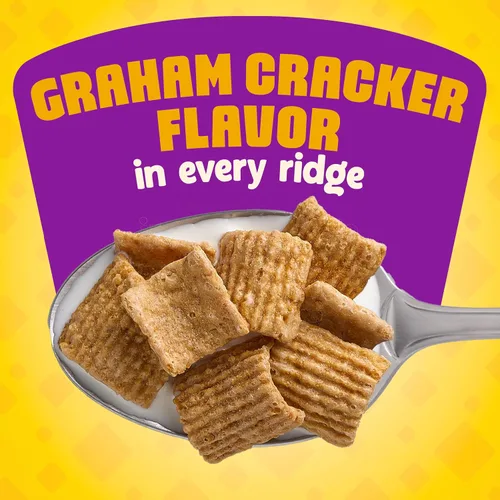 Vista 4 de Golden Grahams 25% menos de cereales de azúcar, tazón de una sola porción, 96