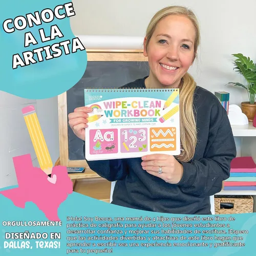 Vista 2 de ABC - Libros de rastreo para niños de 3 a 5 años, libros de trabajo