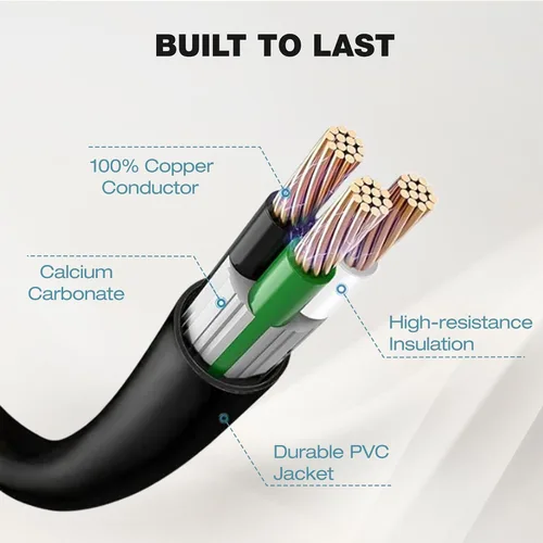 Vista 5 de Cable adaptador RV de 50 amperios a 30 amperios, Dogbone NEMA 14-50P a TT-30R 115G