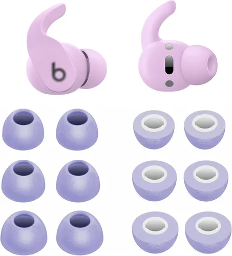 Vista 17 de ALXCD Eartips - Auriculares compatibles con Beats Fit Pro, S/M/L 3 tamaños, 6 pares de almohadillas de silicona suave de repuesto, compatibles