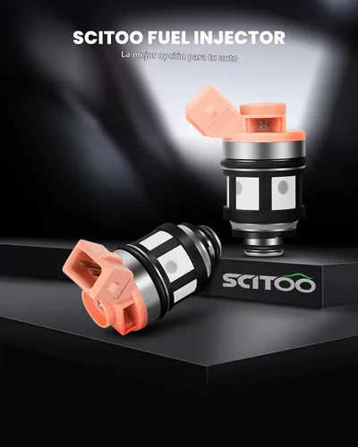Vista 2 de SCITOO 1 agujero 4pcs inyectores de combustible para Nissan para D21 3.0L