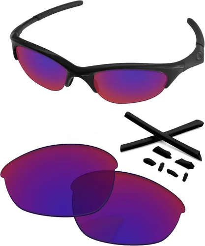 Vista 17 de Lentes de repuesto y kits de goma para gafas de sol Oakley Half Jacket 2.480 in 24K dorado