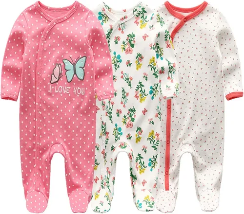 Vista 2 de MAMIMAKA Newborn Layette Gift Set 27-Piece Baby Girl Clothes Bodysuits Pants Essentials and Accessories 0-6Months