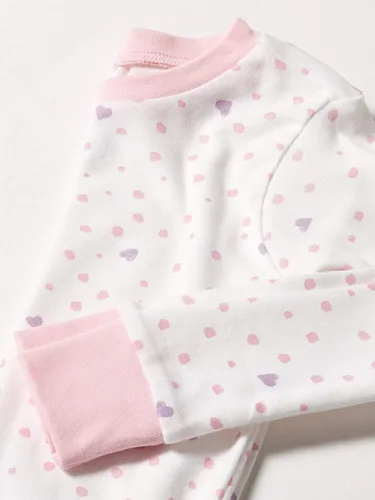 Vista 3 de HonestBaby Multipack 2-Piece Pajamas Sleepwear Pjs 100% Organic Cotton for Infant, Baby, Toddler Girls (Legacy)