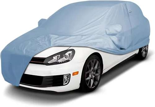 Vista 34 de iCarCover Funda de automóvil prémium para Volkswagen Jetta Sedan 2006-2025, resistente, impermeable, para todo tipo de clima, ajuste personalizado