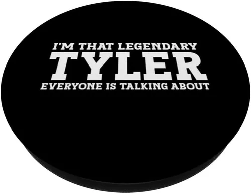 Vista 2 de Tyler Personal Name Funny Tyler PopSockets PopGrip intercambiable