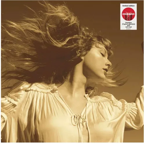 Vista 2 de Fearless Taylors Version - Exclusive Limited Edition Red Colored Vinyl 3LP