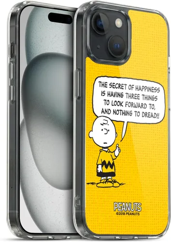 Vista 88 de Head Case Designs Funda de gel suave con licencia oficial de Peanuts Autumn Charlie Brown compatible con Apple iPhone 7 Plus/iPhone 8 Plus