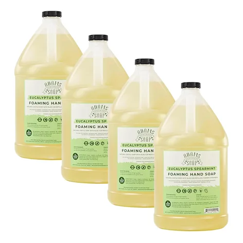 Vista 10 de Adams Jabón Hecho a Mano Jabón Líquido Espumoso 1 Gal - Especias de Canela