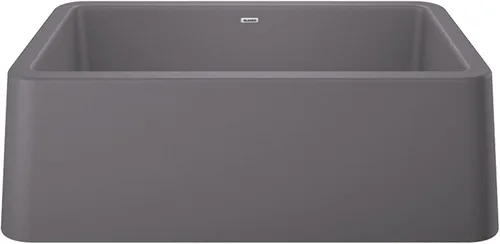 Vista 19 de Blanco 402311 Ikon Delantal de 27" Cuenco Individual - Antracita