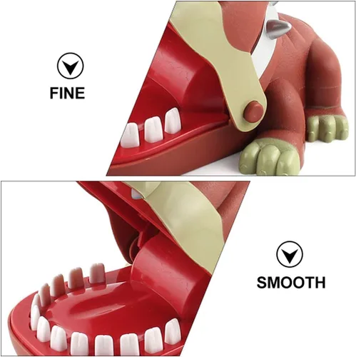 Vista 7 de 1 pieza de dientes de cocodrilo para niños, juego de dentista de juguete para morder, acción de captura aleatoria, juguete de dientes de cocodrilo