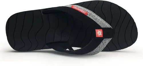 Vista 2 de URBANFIND Sandalias deportivas para hombre, sandalias de playa y ducha, cómodas, con soporte de arco TPR, antideslizantes, para hombre