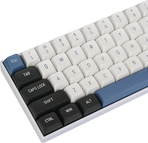 Vista 12 de Fogruaden Juego de teclas PBT, teclas personalizadas de perfil cereza para teclas de teclado mecánico (9009)