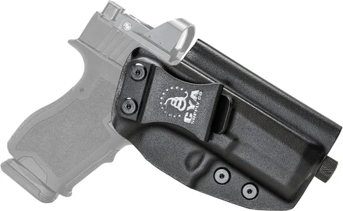Vista 116 de CYA Supply Co. - Fundas IWB Black Optics Ready - Múltiples ajustes - Propiedad de veteranos - Fabricado en Estados Unidos
