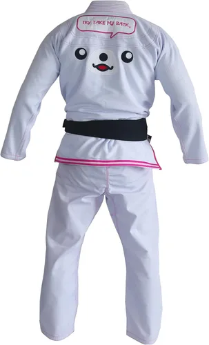 Vista 6 de FLUORY BJJ Gi - Traje brasileño Jiu Jitsu para mujer, kimonos para mujer, uniforme BJJ