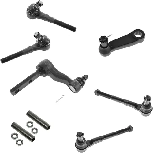 Vista 316 de TRQ Kit de dirección delantera con barra de acoplamiento de fuelle de piñón y cremallera compatible con Toyota Echo 2000-2005