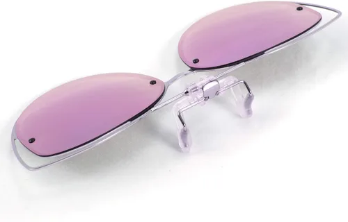 Vista 4 de FEISEDY Gafas de sol polarizadas con clip de ojo de gato con función abatible para gafas B2670