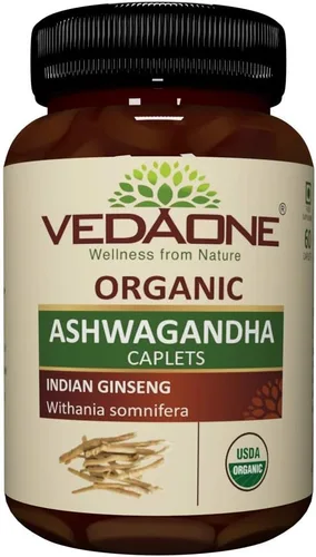 Vista 2 de Comprimido de Ashwagandha orgánico - 750mg cada 60 cápsulas (suministro de 1 mes)