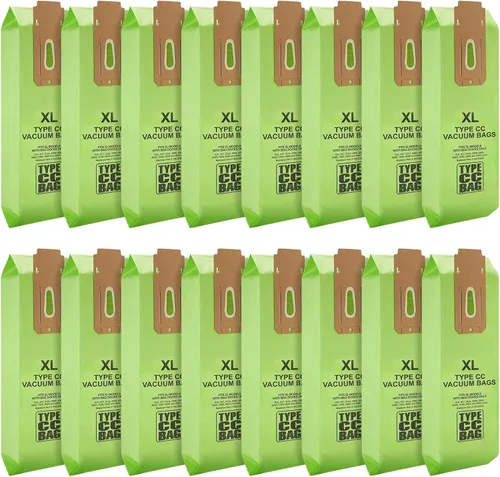 Vista 9 de Paquete de 16 bolsas de vacío para Oreck tipo CC, se adapta a todas las Verde