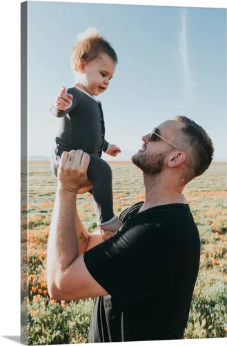 Vista 18 de Impresiones en lienzo personalizadas con tus fotos, impresiones artísticas personalizadas de fotos a lienzo para fotos de familiares, bodas Sin marco
