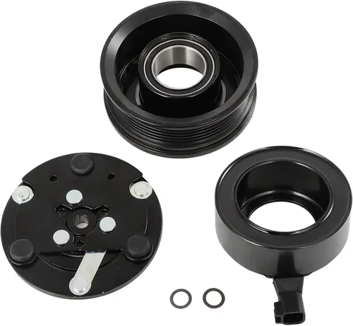 Vista 46 de ECCPP Embrague de compresor de CA apto para Ford para F-150 4.2L 4.6L 5.4L 1997-2006 Embrague de CA de enfriamiento rápido