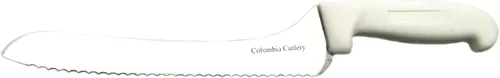 Vista 2 de Columbia Cutlery - Cuchillo blanco para pan/sándwich de 9 pulgadas (paquete de 3)