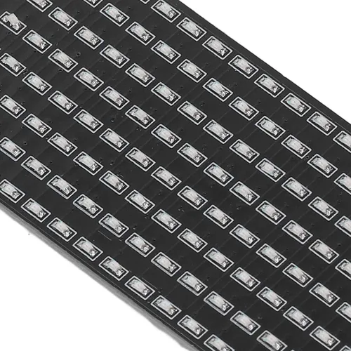 Vista 8 de Módulo de pantalla LED 3.3-5V 8x16 Dot I2C Tablero de control de comunicación para proyectos de microcontrolador