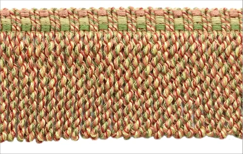 Vista 13 de Colección Veranda de 3" (7,5 cm) de largo, borde de flecos de lingote de punto elegante (estilo # BFV3) negro carbón #VNT30 (negro azabache) paquete