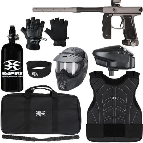 Vista 7 de Action Village Empire Mini GS TP Level 3 Kit de pistola de paintball protector
