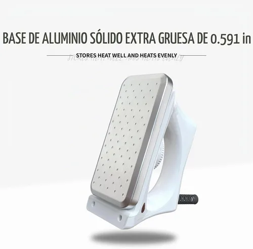 Vista 5 de XCMAN Plancha de encerado de esquí snowboard 120 V 800 W con placa base con hoyuelos y buena precisión de control de temperatura termosta