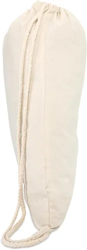 Vista 4 de DALIX Mochila de lona con cordón para gimnasio para hombre y mujer, paquete de 2, Natural, Viajar
