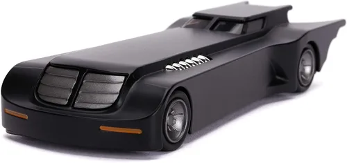 Vista 5 de Jada Toys DC Comics Batman: The Animated Series & Batmobile 1:32 Die - Vehículo fundido con figura
