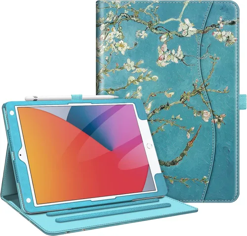 Vista 43 de Fintie - Funda para iPad de 9ª / 8ª / 7ª generación (2021/2020/2019) de 10.2 pulgadas - [Protección de esquinas] Funda con soporte de visualización