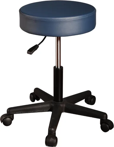 Vista 5 de Master Massage Taburete de masaje giratorio neumático/rodante negro