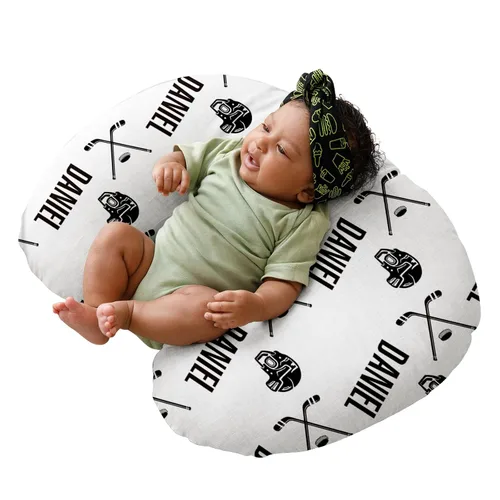 Vista 10 de Dyoart Funda de almohada de lactancia para bebé, funda de almohada personalizada para biberón, regalo personalizado para niños y niñas