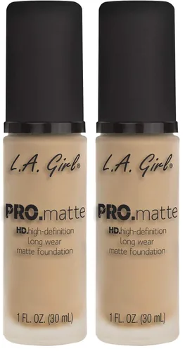 Vista 31 de L.A. Girl PRO.Matte Foundation, Sand GLM678 (Paquete de 2)