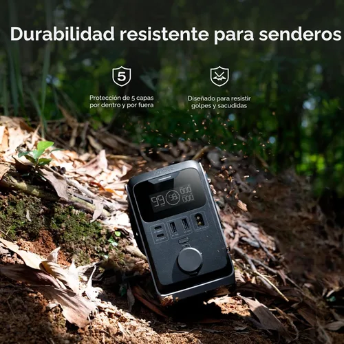 Vista 6 de EF ECOFLOW TRAIL 300 DC Power Bank Station & 45W Solar Generator