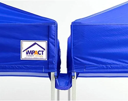 Vista 6 de Impact Canopy Tienda de campaña con toldo de 10 pies, color negro