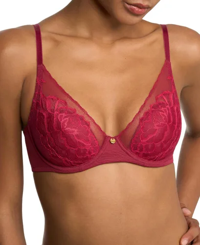 Vista 7 de Natori Aros Flora Contour para mujer negro/moca claro