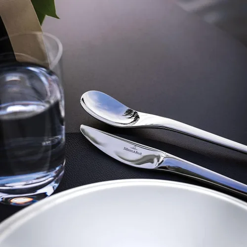 Vista 2 de Villeroy & Boch New Moon - Cubiertos de acero inoxidable (30 unidades)