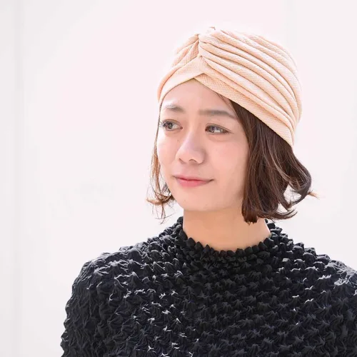 Vista 4 de CHARM Turbante de moda para mujer, diseño bohemio para fiesta india