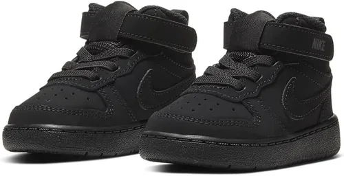 Vista 3 de Nike - Tenis de caña alta para niños, unisex, NegroNegroNegro