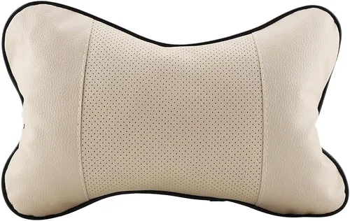 Vista 7 de FTVOGUE Almohada para el cuello del automóvil, suave y transpirable, cómoda almohada de apoyo para reposacabezas para asiento de coche, silla