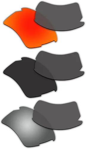Vista 3 de 3par de lentes polarizadas para Oakley Flak 20XLGafas de sol de repuesto Pack P1