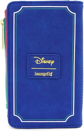 Vista 2 de Loungefly X Disney Lady and the Tramp Tonys Menu - Cartera plegable azulrojo talla única