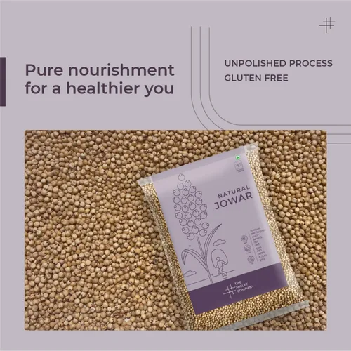 Vista 2 de THE MILLET COMPANY Sorghum - Granos integrales naturales Jowar sin gluten, sin OMG, mijos altos en fibra, alternativas alimentarias saludables